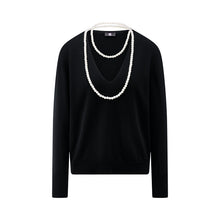 Load image into Gallery viewer, Riani - Merino Wool Sweater With Pearl Detail