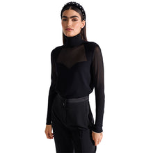 Load image into Gallery viewer, Riani - Long-Sleeve Top with Sheer Details