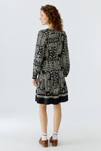 Load image into Gallery viewer, Oui - Dress - black offwhite