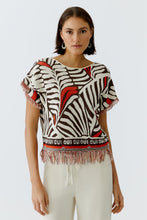 Load image into Gallery viewer, Oui - Pullover with Tassle Detail