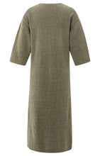 Load image into Gallery viewer, Yaya 01-600193 Knitted V-neck dress with short sleeves