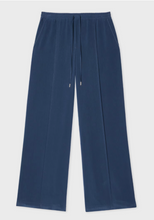 Load image into Gallery viewer, Ps Paul Smith - Women's Modal-Blend Crêpe Steel Blue Trousers