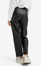 Load image into Gallery viewer, Yaya - Faux leather trousers with seam details