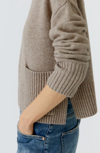 Load image into Gallery viewer, Oui - pullover - smokey taupe