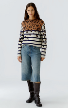 Load image into Gallery viewer, Oui - Pullover - offwhite camel