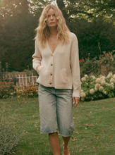 Load image into Gallery viewer, Repeat - Textured Cotton Waffle-Knit Cardigan