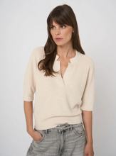Load image into Gallery viewer, Repeat - Fine Rib Knit Cashmere-Cotton Sweater
