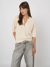 Load image into Gallery viewer, Repeat - Fine Rib Knit Cashmere-Cotton Sweater