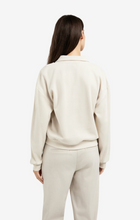 Load image into Gallery viewer, Yaya - Sweater with half zipper and double collar