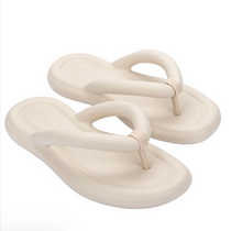 Load image into Gallery viewer, Melissa - Free Flip Flop in Beige