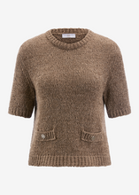 Load image into Gallery viewer, Riani - Short Sleeve Sweater in Coconut