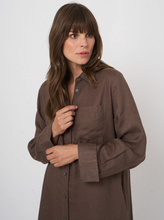 Load image into Gallery viewer, Repeat - Women’s Pure Linen Shirt Dress