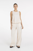 Load image into Gallery viewer, Yaya - Sleeveless woven top with balloon hem