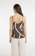 Load image into Gallery viewer, Yaya - Printed singlet with V-neck