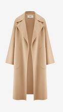 Load image into Gallery viewer, Riani - Long Wool Coat in Chai