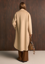 Load image into Gallery viewer, Riani - Long Wool Coat in Chai