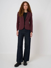 Load image into Gallery viewer, Repeat - Modal-Cotton French Terry Sweatshirt Blazer in Lava