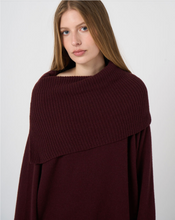 Load image into Gallery viewer, Repeat - Italian Lambswool Sweater With Wide Ribbed Cuffs