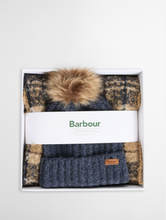 Load image into Gallery viewer, Barbour - Saltburn Beanie & Tartan Scarf Gift Set