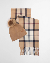 Load image into Gallery viewer, Barbour - Dover Beanie & Hailes Scarf Gift Set