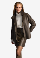 Load image into Gallery viewer, Riani - Reversible Lamb Skin Jacket