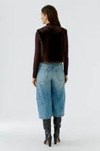 Load image into Gallery viewer, Oui - Faux Fur Gilet in Chocolate
