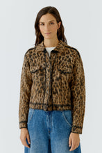 Load image into Gallery viewer, Oui - Leopard Print Cardigan
