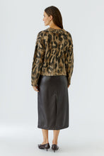 Load image into Gallery viewer, Oui - Leopard Print Jumper
