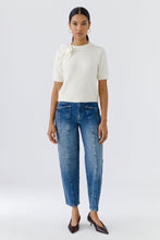 Load image into Gallery viewer, Oui - Barrel Jeans in Blue
