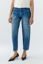 Load image into Gallery viewer, Oui - Barrel Jeans in Blue
