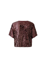Load image into Gallery viewer, Oui - Sequin Top in Berry
