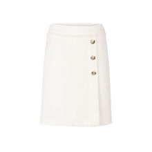 Load image into Gallery viewer, Riani - Creamy Tweed Mini Skirt

