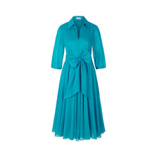 Load image into Gallery viewer, Riani - Dress with Belt in Aqua
