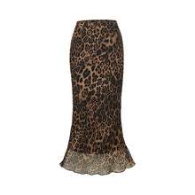 Load image into Gallery viewer, Riani - Ocelot Printed Midi Skirt
