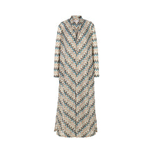 Load image into Gallery viewer, Riani - Zigzag Pattern Jersey Coat
