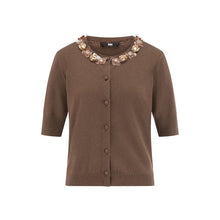 Load image into Gallery viewer, Riani - Knitted Cardigan with Jewel Embellishment
