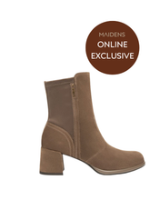 Load image into Gallery viewer, NeroGiardini - Women’s Suede and Technical Fabric Ankle Boots
