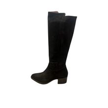 Load image into Gallery viewer, Dl Sport - Knee High Black Suede Boot
