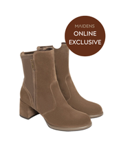 Load image into Gallery viewer, NeroGiardini - Women’s Suede and Technical Fabric Ankle Boots
