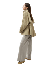 Load image into Gallery viewer, Yaya - Denim jeans with wide legs and distinctive waistband - L32
