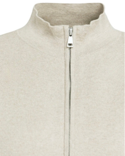 Load image into Gallery viewer, Yaya - Jacquard knitted cardigan with zip closure
