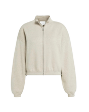 Load image into Gallery viewer, Yaya - Jacquard knitted cardigan with zip closure
