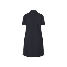 Load image into Gallery viewer, Riani - Japanese Taffeta Polo Dress in Navy
