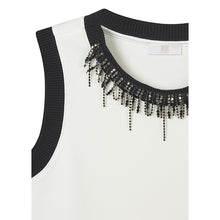 Load image into Gallery viewer, Riani - Knitted Vest with Tassle Detail
