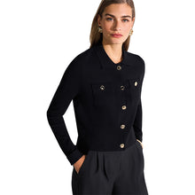 Load image into Gallery viewer, Riani  - Knitted Cardigan with Shirt Collar
