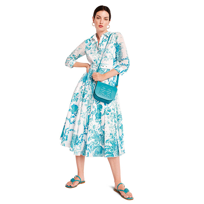 Riani - Patterned Dress with Belt