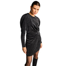 Load image into Gallery viewer, Riani - Mini Dress with Drape in Black
