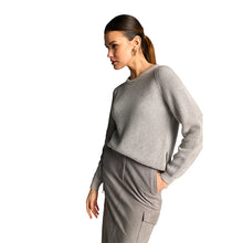 Load image into Gallery viewer, Riani - Organic Cotton Roundneck Jumper in Grey
