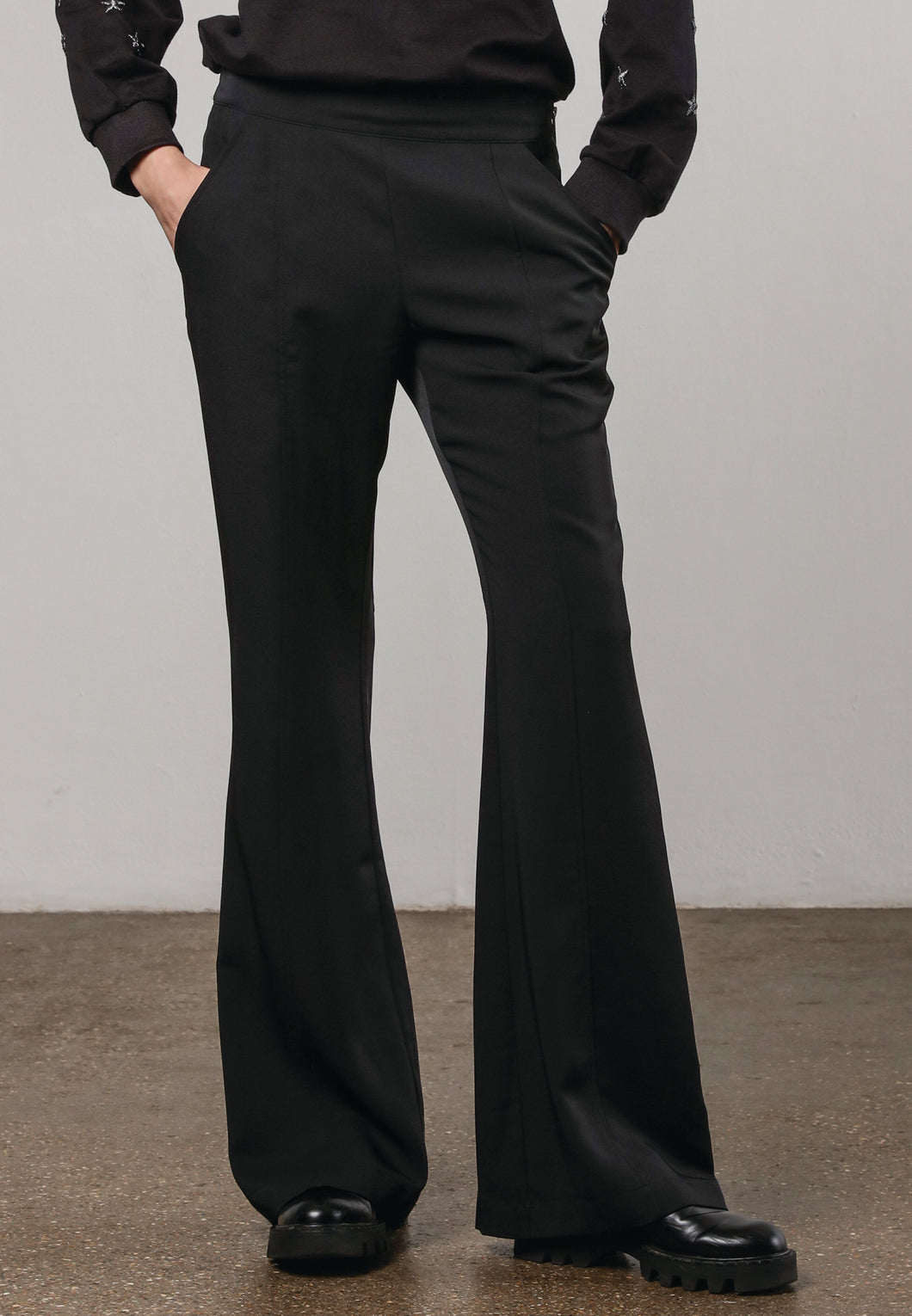 Religion - Flux Flare Trouser in Black