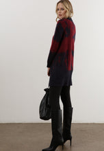 Load image into Gallery viewer, Religion - Selvage Tunic Top in navy/red
